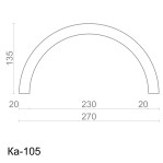 Колона з гіпсу ка-105 Энтазис