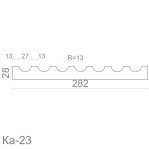 Пілястра з гіпсу ка-23