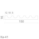 Пілястра з гіпсу ка-41