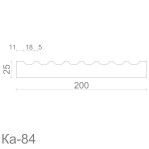 Пілястра з гіпсу ка-84