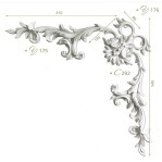 Декоративний кут  У 175, У 176,С 292 