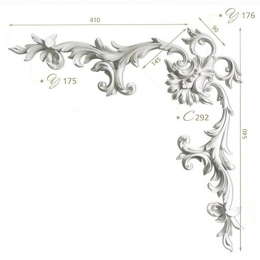 Декоративний кут  У 175, У 176,С 292 