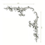 Декоративний кут  у-175