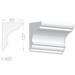 Тяга, молдинг из гипса т-452