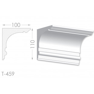 Тяга, молдинг из гипса т-459