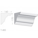 Тяга, молдинг з гіпсу т-485