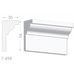 Тяга, молдинг з гіпсу т-498