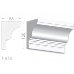 Тяга, молдинг з гіпсу т-513