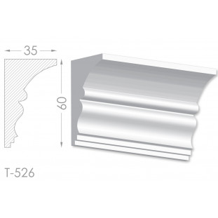 Тяга, молдинг из гипса т-526