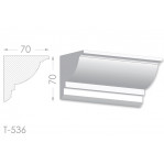 Тяга, молдинг з гіпсу т-536