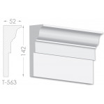 Тяга, молдинг з гіпсу т-563