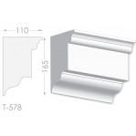 Тяга, молдинг з гіпсу т-578