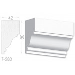 Тяга, молдинг з гіпсу т-583