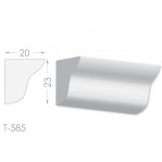 Тяга, молдинг з гіпсу т-585