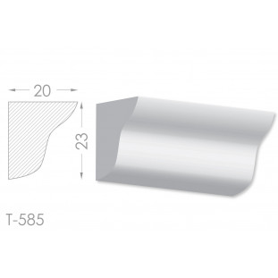 Тяга, молдинг из гипса т-585
