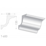 Тяга, молдинг з гіпсу т-600