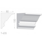 Тяга, молдинг з гіпсу т-635