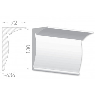 Тяга, молдинг из гипса т-636