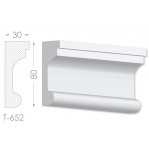 Тяга, молдинг з гіпсу т-652