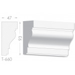 Тяга, молдинг з гіпсу т-660