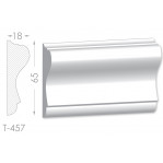 Тяга, молдинг з гіпсу т-457
