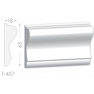 Тяга, молдинг из гипса т-457
