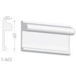 Тяга, молдинг з гіпсу т-463