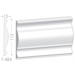Тяга, молдинг из гипса т-484