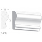 Тяга, молдинг з гіпсу т-488