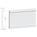 Тяга, молдинг з гіпсу т-490