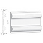 Тяга, молдинг з гіпсу т-497