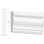 Тяга, молдинг з гіпсу т-539