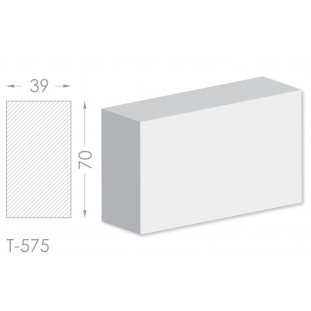 Тяга, молдинг з гіпсу т-575