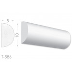 Тяга, молдинг з гіпсу т-586