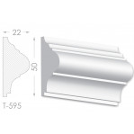 Тяга, молдинг з гіпсу т-595