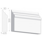 Тяга, молдинг з гіпсу т-620