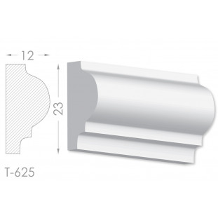 Тяга, молдинг из гипса т-625
