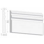 Тяга, молдинг з гіпсу т-665
