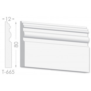Тяга, молдинг из гипса т-665