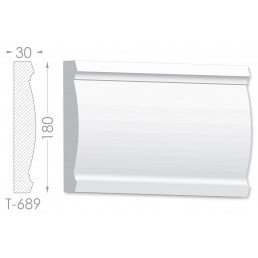 Тяга, молдинг из гипса т-689
