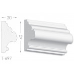 Тяга, молдинг з гіпсу т-697