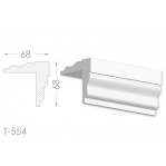 Тяга, молдинг з гіпсу т-554