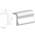Тяга, молдинг з гіпсу т-556