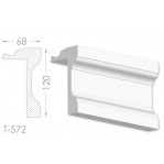 Тяга, молдинг з гіпсу т-572