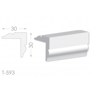 Тяга, молдинг из гипса т-593