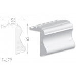 Тяга, молдинг з гіпсу т-679