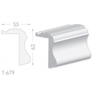 Тяга, молдинг из гипса т-679
