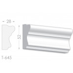 Тяга, молдинг з гіпсу т-645