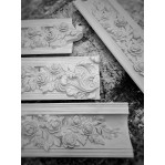 Карниз з гіпсу к-287 h160х165 мм