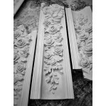 Карниз з гіпсу к-287 h160х165 мм